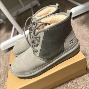 Authentic Charcoal Grey UGG Neumel Boots